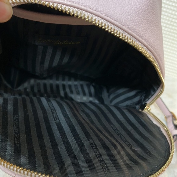 Pink Victoria’s Secret mini backpack - Picture 6 of 12